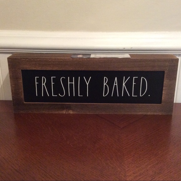 Rae Dunn Other - Rae Dunn FRESHLY BAKED Box Sign